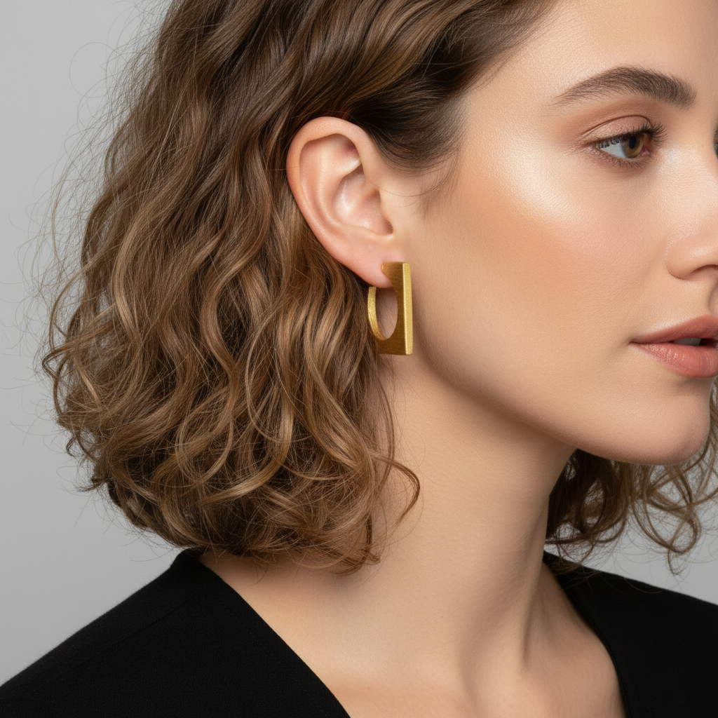 Square Hoop Earrings