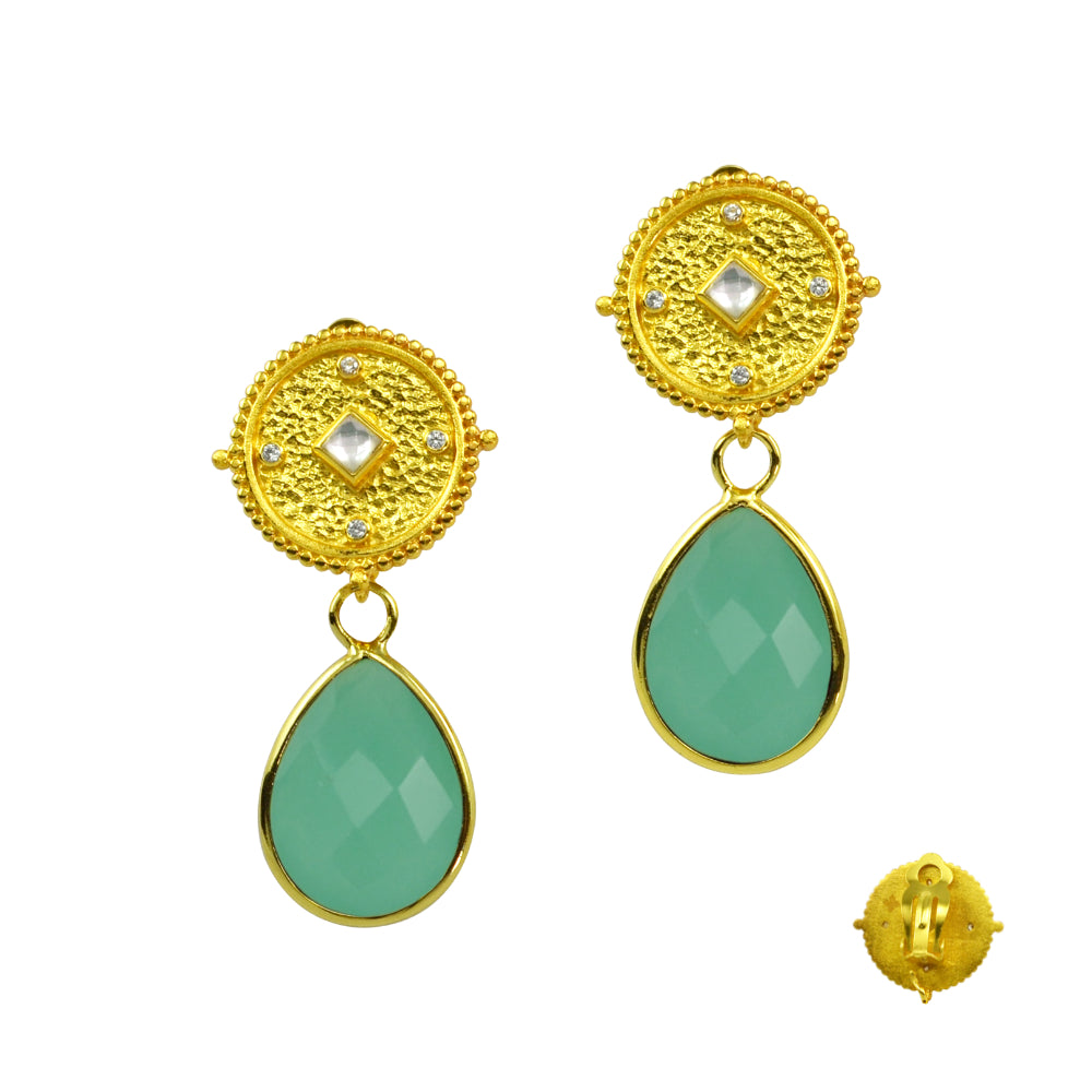 Charleston Clip Earrings