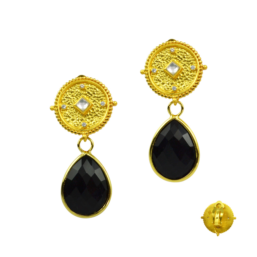 Charleston Clip Earrings