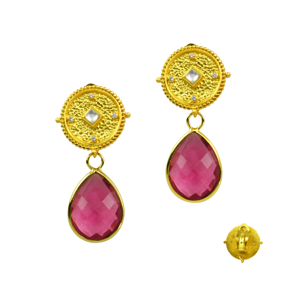 Charleston Clip Earrings